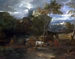 欧洲12-19世纪油画二_BOURDON, Sebastien - The Return of the Ark